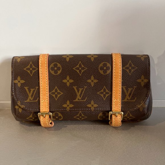 Louis Vuitton Monogram Canvas Pochette Marelle Bag - Picture 1 of 12